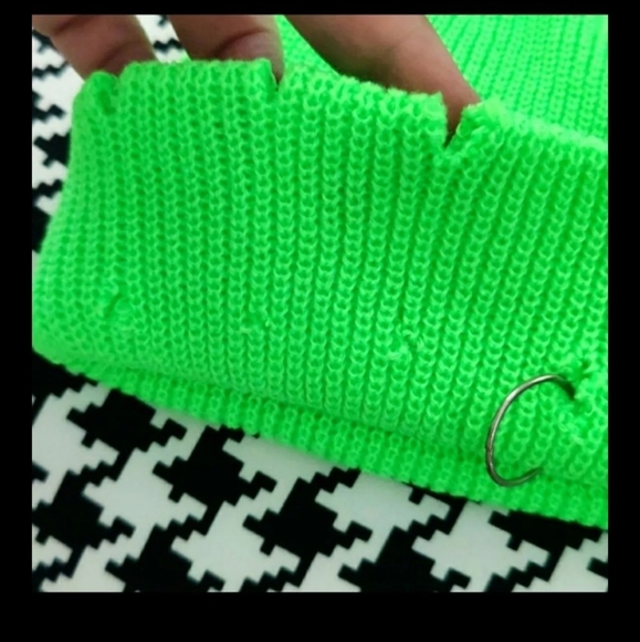 Neon punk beanie - Picture 4 of 7